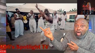 🇺🇸🇬🇭GHANA WELCOMES A GROUP OF AFRICAN AMERICANS | AFRICAN AMERICAN DANCING TO GHANAIAN MUSIC 🇬🇭 2025
