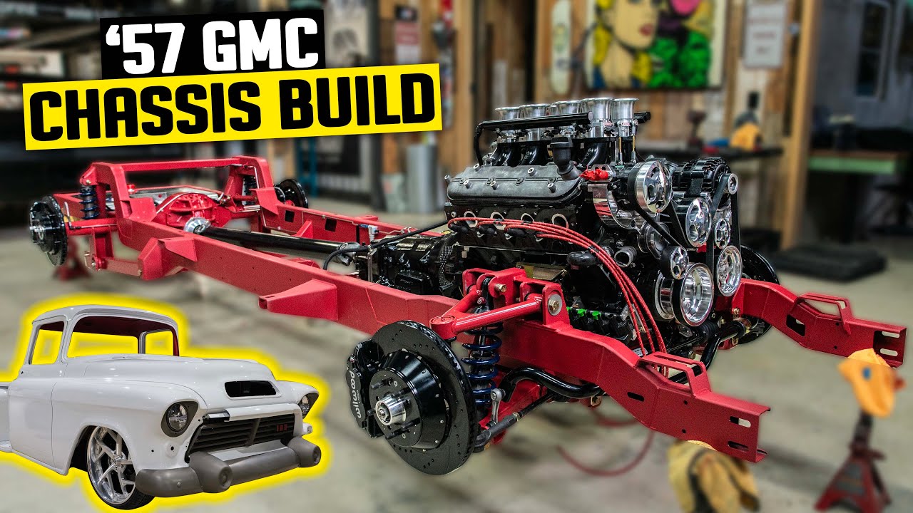 Full LS3 Stepside Roadstershop Frame Paint & Rebuild - '57 GMC Truck Build Ep. 8