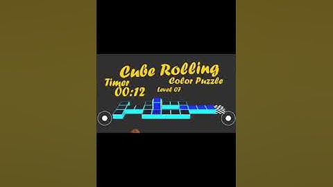 Cube Rolling Color Puzzle || Google Play Store || Level 07 || Unity || Grailads || Subham Rawat