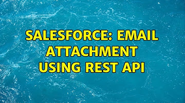 Salesforce: Email attachment using rest API