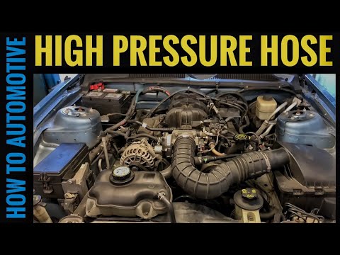 2005-2010 Ford Mustang 4.0l Power Steering Hose Replacement