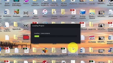 Camtasia File Menu Open Project Project Settings