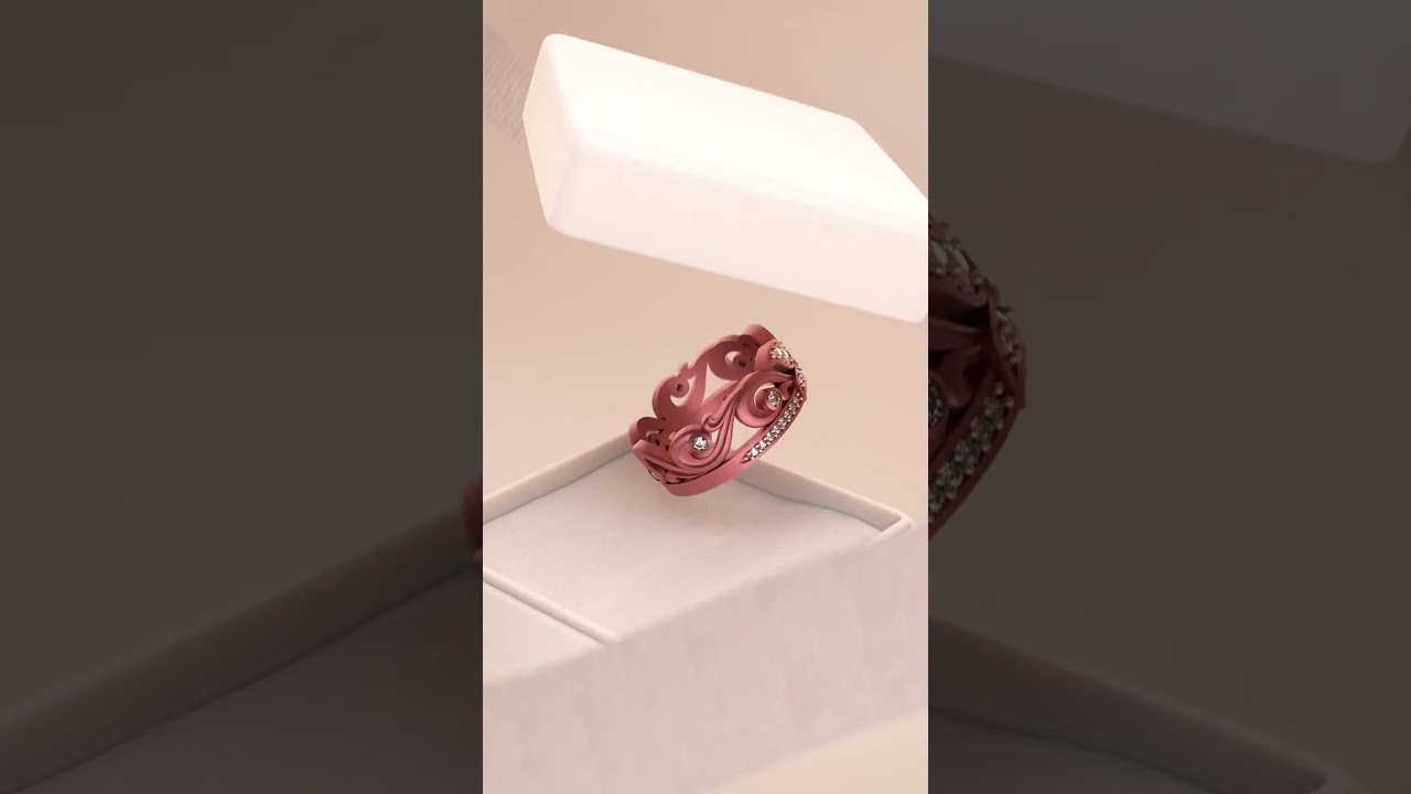 Your jewelry, reimagined in 3D! ✨ DM me for custom animations   #3d #blender  #animation #jewellery