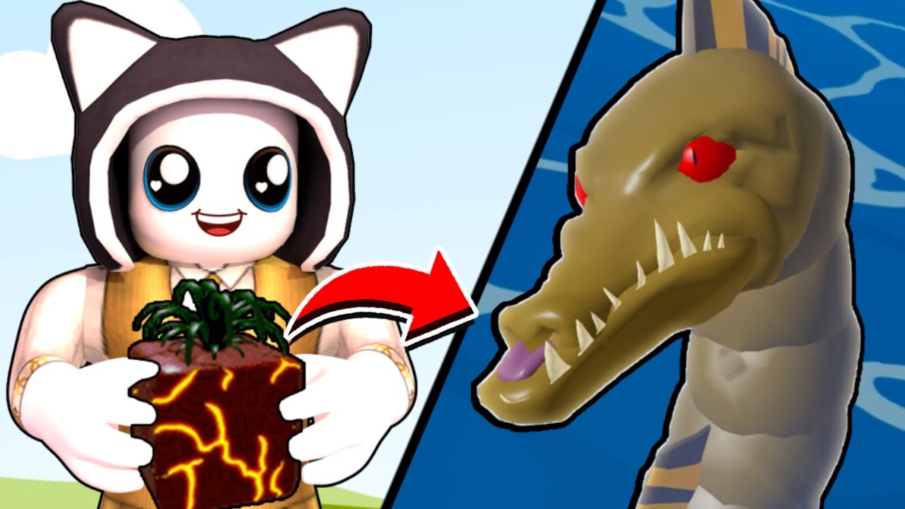 QUAL A MELHOR FRUTA PARA CAÇAR SEA BEAST NO BLOX FRUITS - TIER LIST FRUTAS  QUE DÃO DANO NO SEA 