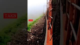 Train Rain view waterfalls india #song #status #trainstatus #whatsapp #shorts #kadapa #mkkdp #TAKN screenshot 4