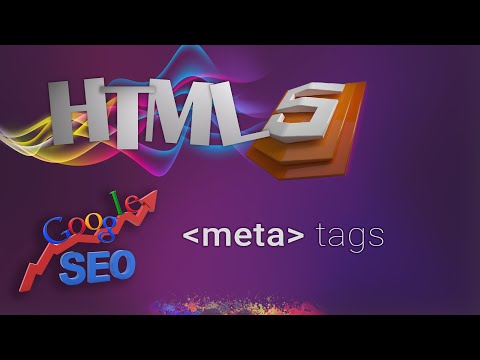 HTML for beginners 69: meta tags | QUICK INTRODUCTION