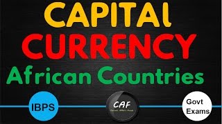Capital Currency (African) | IBPS PO , Clerk , Sbi PO , Clerk | All Govt Exams