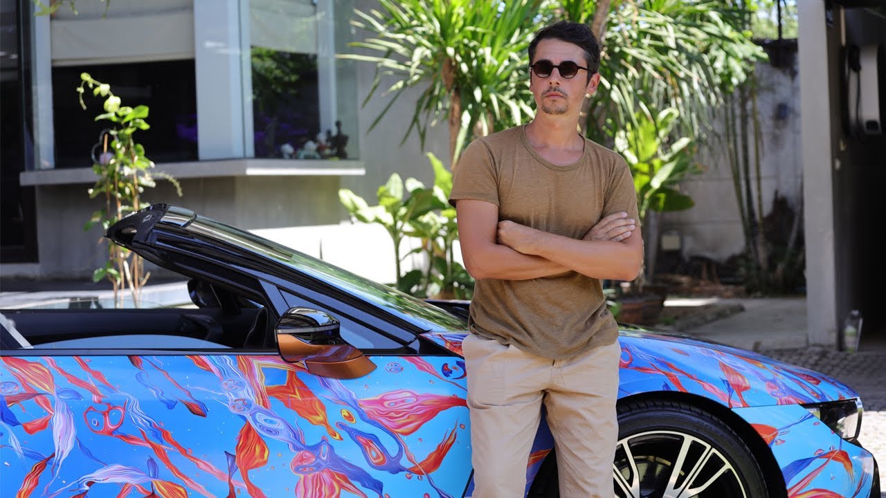 1 ใน 9 ศิลปินของโปรเจกต์ BMW Unbound World of Art Series โดย Andrei Robu