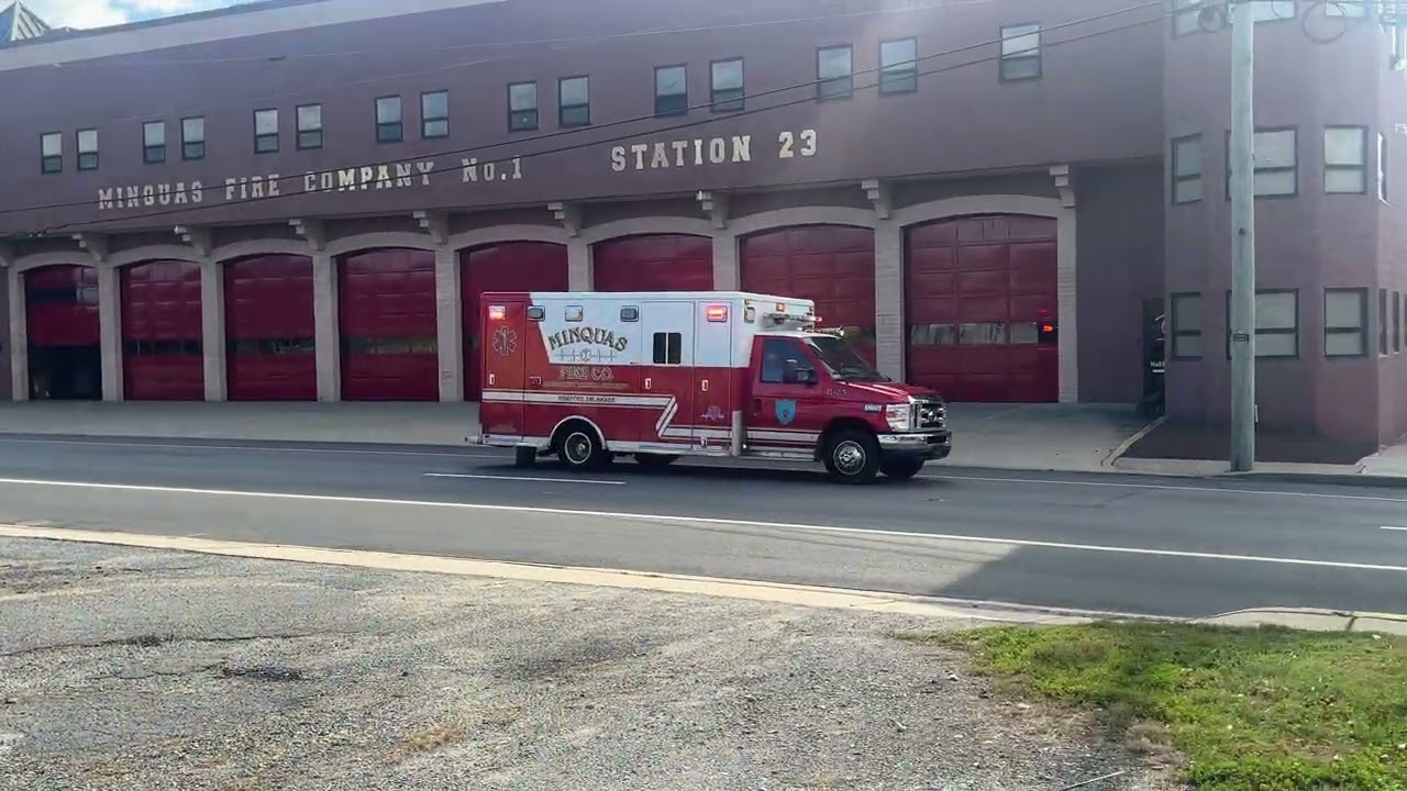 [Minquas Fire Company of Newport DE] B-23 Responding