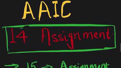 14 Assignments, 3 months, suggestions to solve assignment 10