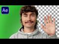 How To Remove Green Screen In After Effects (NO PLUGINS)