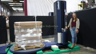 Lantech Q300 Stretch Wrapper Demonstration