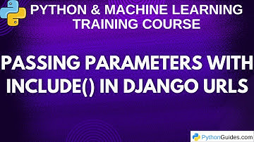 Passing Parameters with include() in Django URLs