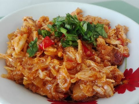 resep-membuat-ayam-suwir-bumbu-pedas