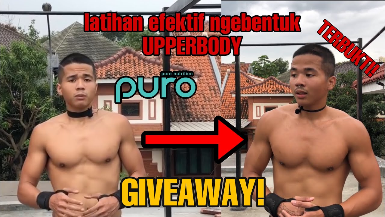 Olahraga Yang Ampuh Membentuk Upperbody Di Rumah | GIVEAWAY SELESAI!