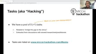 MICCAI Hackathon 2022: Welcome Session