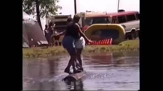 Logrolling Contest, 4th of July, 1987, Gladstone Michigan