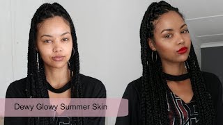 Dewy Glowy Summer Skin | South African Beauty Influencer screenshot 5