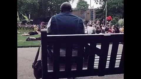 Jon Bon Jovi Park Singing by a Guy