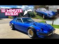 BUILDING A DATSUN 280ZX IN 10 MINUTES!