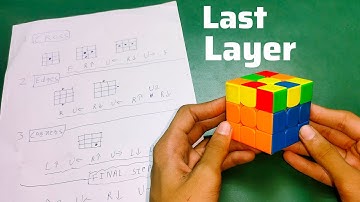 How to Solve Last Layer / Third Layer of Rubik