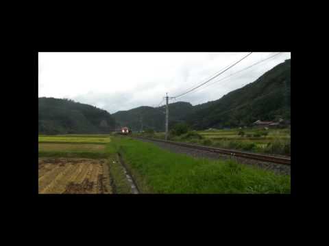 "やくも７号"榎踏切通過