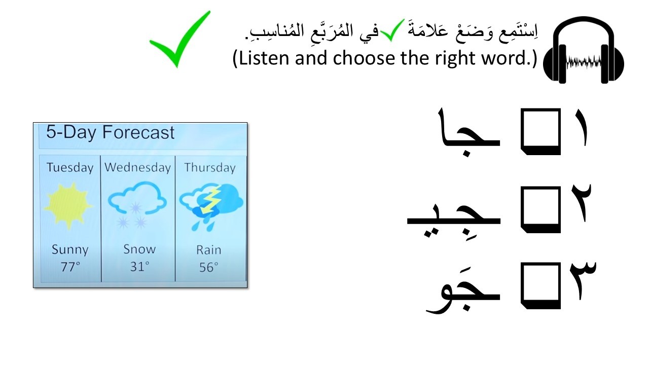9 - Marhaba Course - Learn to Read and Write Arabic -  Letter Ja ج - Jeem