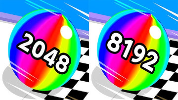 Ball Run 2048 NEW UPDATE Android iOS Gameplay Level 151-200