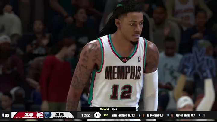 🦊35pts 32rebs & Ja Morant 36pts 12ast Vs Hawks - Nba 2k26 MyCareer HOF #nba2k26 #jamorant #mycareer