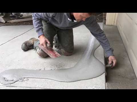 Video: Kako zatesnite praškasti beton?
