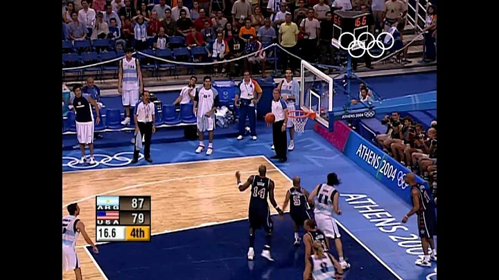 Argentina Shock USA in Men's Basketball - Athens 2004 Olympics - DayDayNews