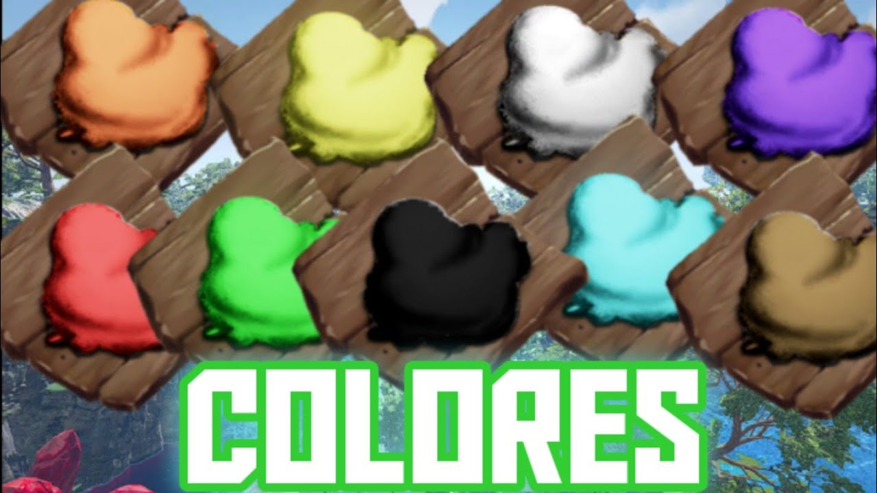 COMANDOS DE PINTURAS DE ARK / VAGA YouTube