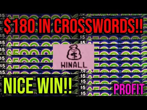 crossword-mania:-scratchoffs-from-the-fl-lotto!-nice-win-profit!!!