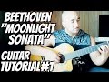 Moonlight Sonata | Beethoven | Guitar Tutorial#1 (of 2) | NBN Guitar