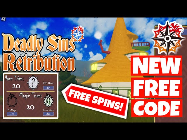 FREE CODES Deadly Sins Retribution 🔥 FREE CODES gives FREE 12