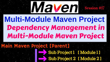 How to Create Multi-Module Maven Project | Dependency Management in Multi-Module Maven Project[2022]