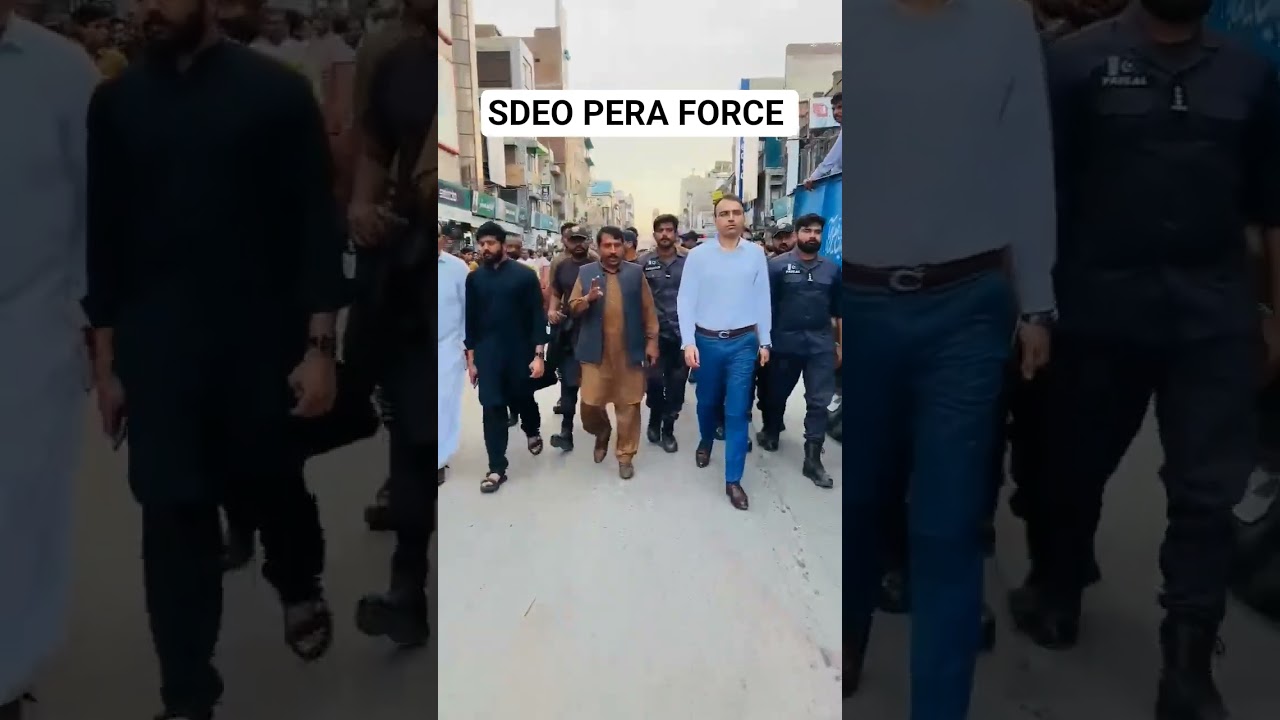 SDEO PERA FORCE VISIT CLOCK TOWER 