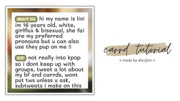 pro standard carrd tutorial — © owner