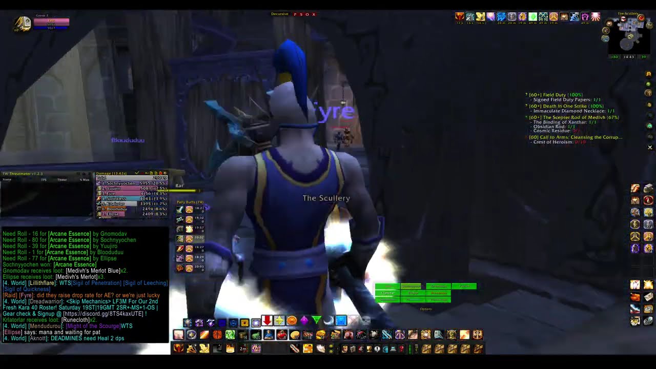 Turtle Wow - Karazhan PUG 10m - Paladin POV gameplay - no commentary