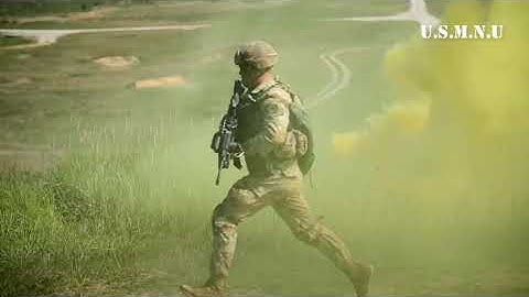 U.S. Army 2nd Squadron, 2nd Cavalry Regiment Assault an Objective