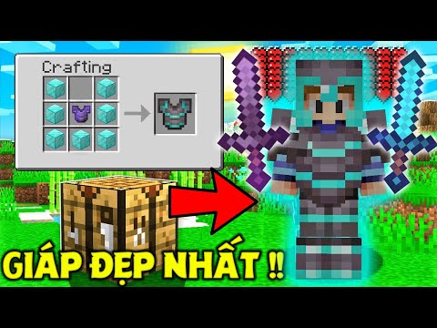 THỬ THÁCH SINH TỒN TRONG THẾ GIỚI TOÀN LÀ GIÁP TRONG MINECRAFT #24 *ĐÂY LÀ GIÁP KIM CƯƠNG MẠNH NHẤT*