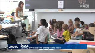 Reportage école Froideville 22.08.2016