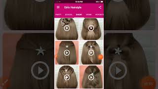 Hairstyles for Girls screenshot 1