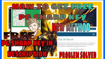How to get unlimited free pg  sharp key || pg sharp problem solved || Get free pg sharp key easily
