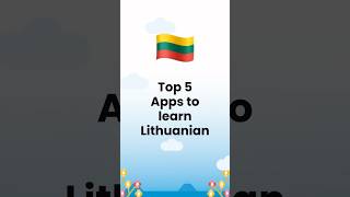 🇱🇹 Learning Lithuanian? These 5 Apps are Awesome! (Master Lithuanian Faster than Duolingo)