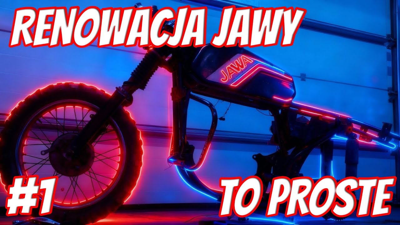 Renowacja Jawy 350TS - część 1
