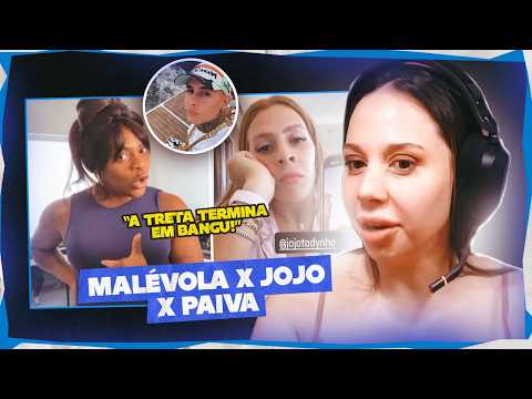 MALÉVOLA HUMILHA O BAIXINHO MC PAIVA E VAI PRA BANGÚ BATER EM JOJO