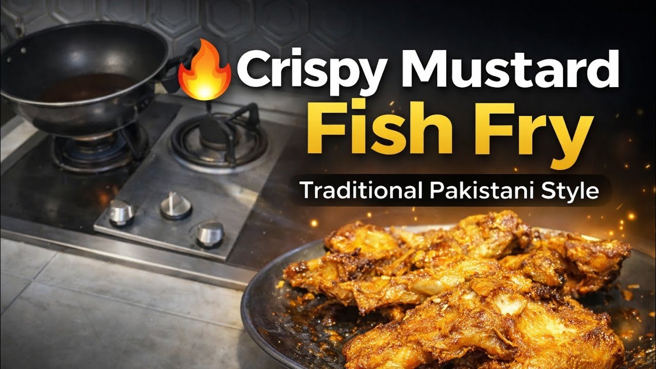  Fry fish in mustard oil Recipe,سرسوں کے تیل میں تلی مچھلی,Chatpati Sarso Wali Fish Fry,Delicious