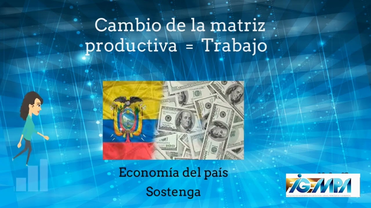 El Ecuador y el proceso en el cambio de la matriz productiva.😧😃