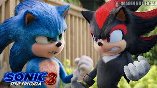 SHADOW EN LA SERIE DE KNUCKLES PRECUELA SONIC 3 LA PELICULA | REFERENCIAS